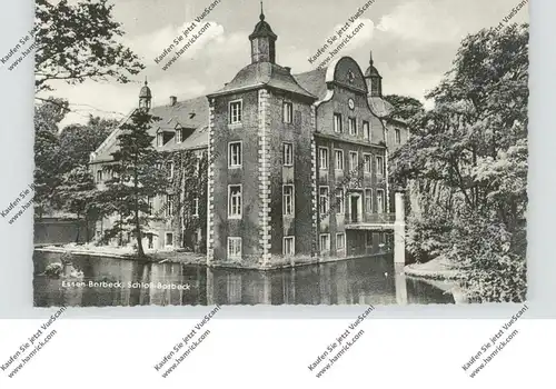 4300 ESSEN - BORBECK, Schloß Borbeck, Wasserseite, 1959