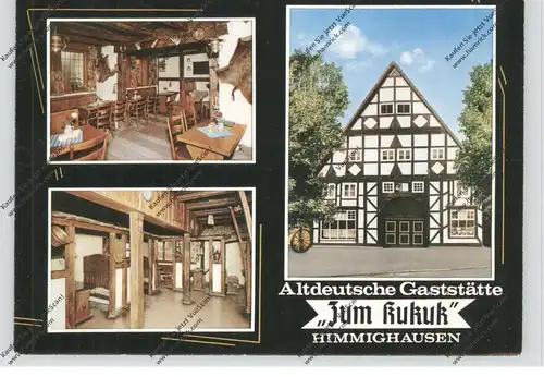3493 NIEHEIM - HIMMIGHAUSEN, Gaststätte "Zum Kukuk"