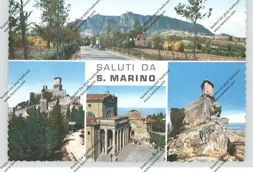 SAN MARINO, Saluti di S. Marino, 1958