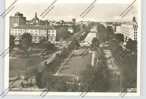 4000 DÜSSELDORF, Rund um die Königsallee, 50er Jahre