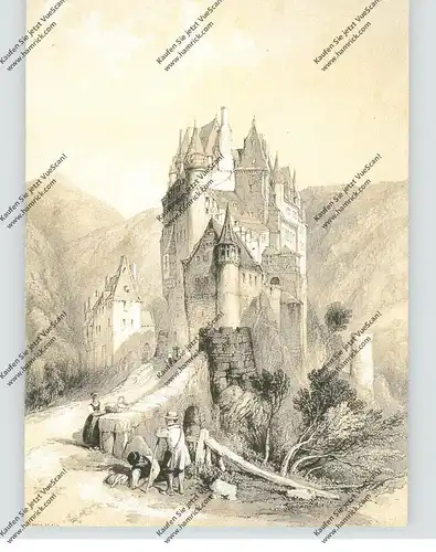 5401 WIERSCHEM, Burg Eltz, Künstler-Karte