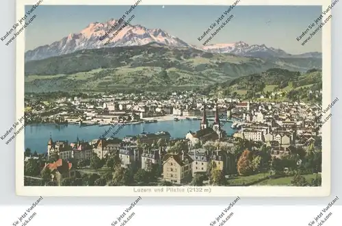 CH 6000 LUZERN LU - Ansicht mit Pilatus