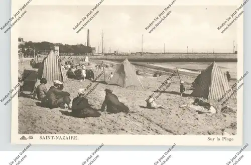 F 44600 SAINT NAZAIRE, Sur la Plage