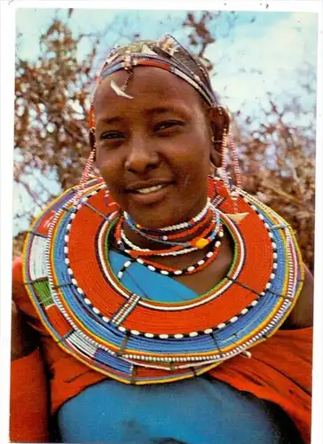 VÖLKERKUNDE / ETHNIC - Kenya, Masai Woman