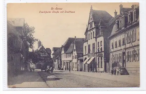 6080 GROSS - GERAU, Frankfurter Strasse & Stadthaus, 1919