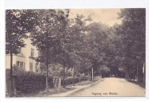 NL - DRENTHE - ROLDE, Ingang van Rolde