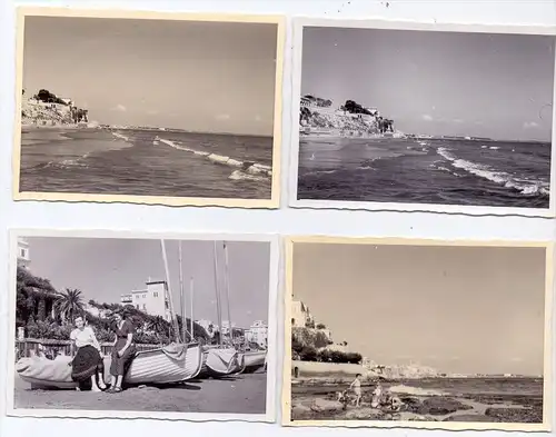 I 00042 ANZIO, 4 Photos 10 x 7 cm, 5.9.1952