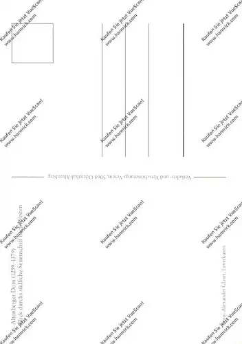 5068 ODENTHAL - ALTENBERG, Altenberger Dom, Blick durch das südliche Seitenschiff