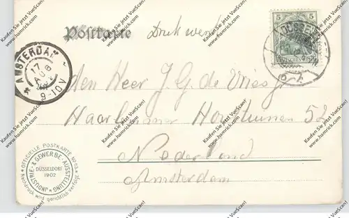 4000 DÜSSELDORF, EREIGNIS, Düsseldorfer Ausstellung 1902, Pavillon Friedrich Krupp