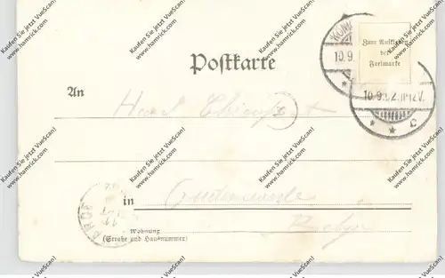 5300 BONN - BAD GODESBERG - Godesburg und Umgebung, 1902