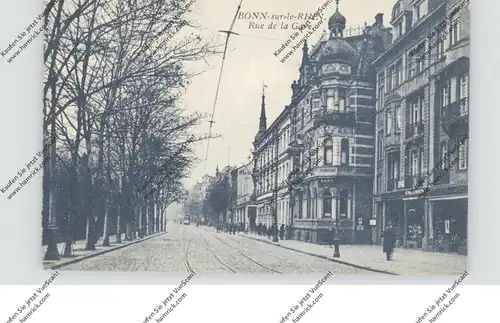 5300 BONN, Bahnhofstrasse / Rue de la Gare, franz. Besetzung