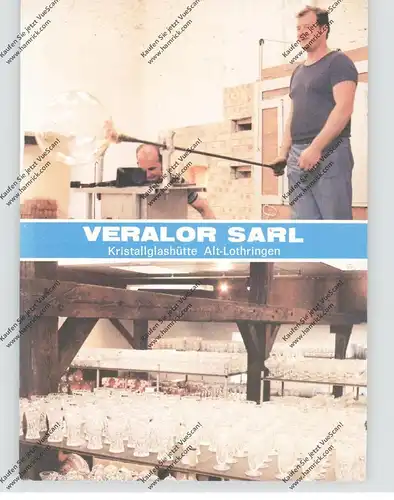 F 57370 PHALSBOURG / PFALZBURG, VERALOR Kristallglashütte