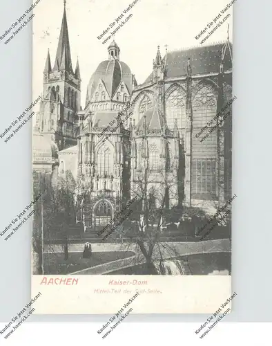 5100 AACHEN, Kaiser-Dom, Mittel Teil der Südseite