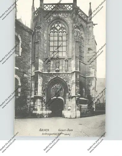 5100 AACHEN, Kaiser-Dom, Seiten Portal