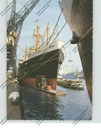 OZEANSCHIFFE - Fracht, "M.S. SCHIEDYK" Hafen Rotterdam
