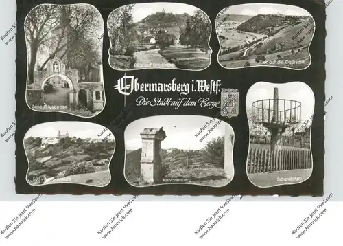 3538 MARSBERG - OBERMARSBERG, Mehrbild-AK