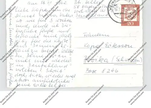 5882 MEINERZHAGEN, Ortsansicht, 1962