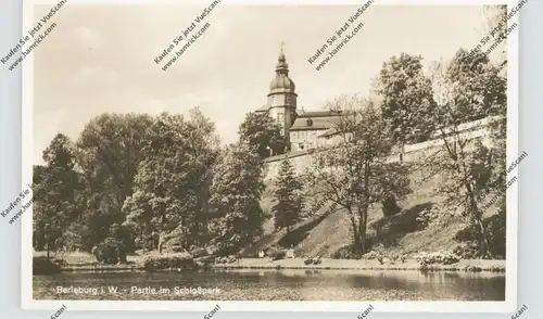 5920 BAD BERLEBURG, Partie im Schloßpark