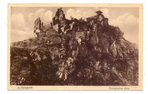 5486 ALTENAHR, Ruine Are, 1927