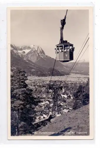 8100 GARMISCH - PARTENKIRCHEN, Wankbahn / Bergbahn, Olympia - Werbestempel 1936