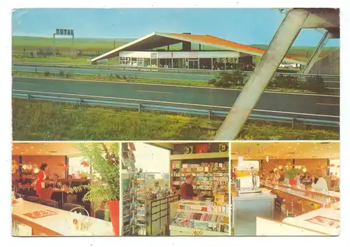 F 89290 VENOY, Autoroute A 6, Restuarants Jacques Borel, TOTAL - station