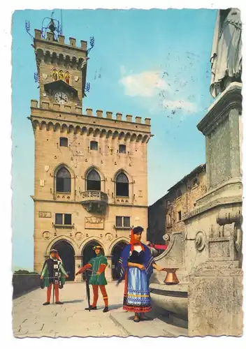 SAN MARINO - Castello, Costume / Trachten