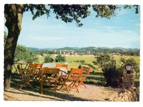 7972 ISNY - NEUTRAUCHBURG, Fürstl. Waldburg Zeil'sche Schloßgutverwaltung, Blick auf Isny, 1959