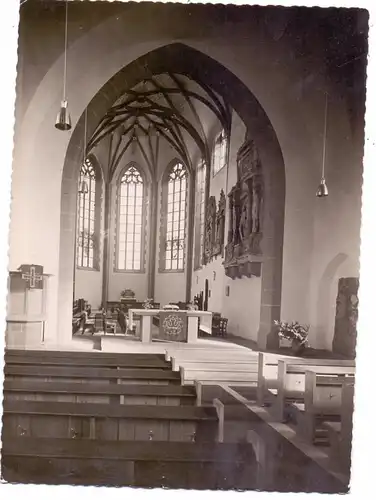 6450 HANAU, Marienkirche, Innenansicht