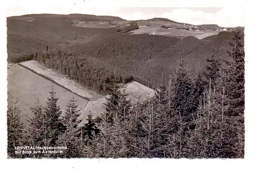 5788 WINTERBERG, Lennetal, Blick zum Astenturm