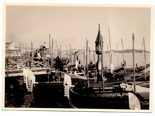 I 30100 VENEZIA / VENEDIG, 11 Photos 1938, 16,8 x 12,5 cm