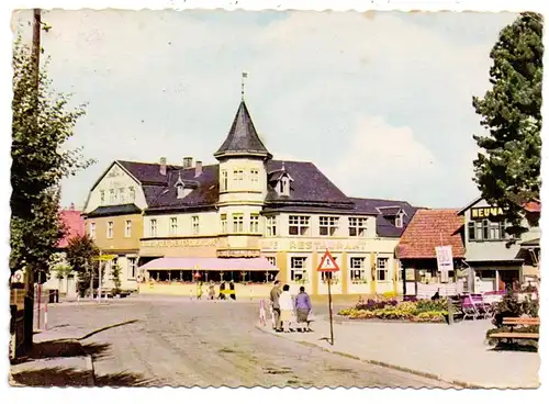 0-5808 TABARZ, Hotel Deutscher Hof, 1961