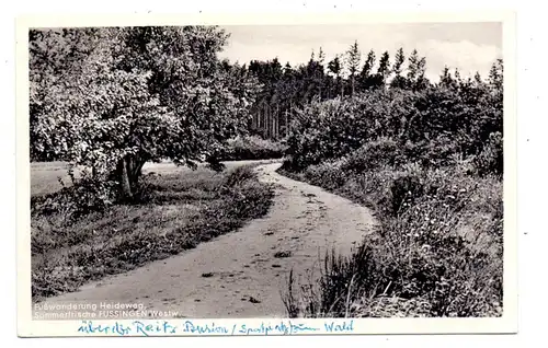 6251 WALDBRUNN - FÜSSINGEN, Fusswanderung Heiderweg