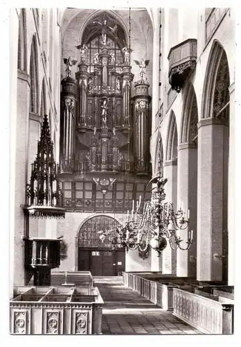 MUSIK - Kirchenorgel / Orgue de l'Eglise / Organ / Organo - STRALSUND, Marienkirche, Stellwagen-Orgel