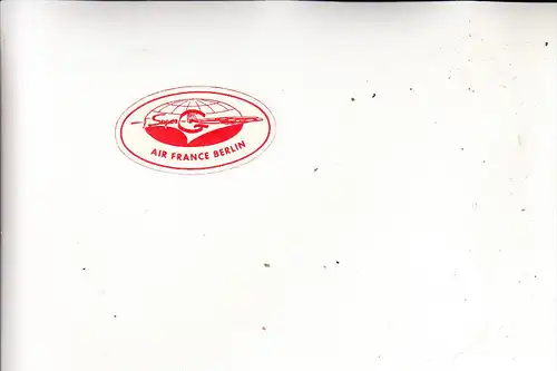 AIR FRANCE, Berlin, Aufkleber