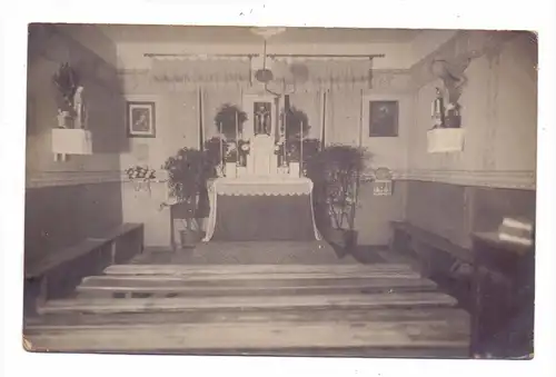 0-5820 BAD LANGENSALZA, Kriegsgefangenen-Lager, Altar, Photo-AK, Zensur