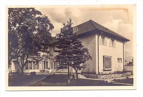 0-4112 TEUTSCHENTHAL, Einzelhaus, Photo-AK, 1937, Druckstelle