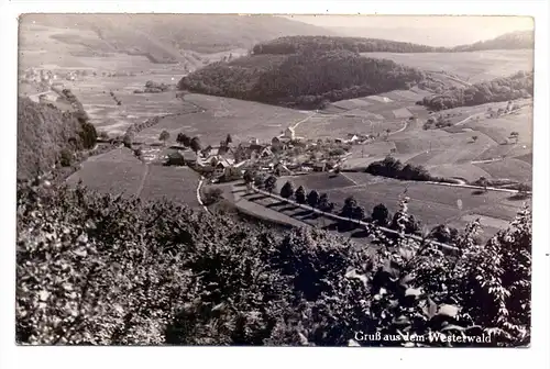 5430 MONTABAUR - ETTERSDORF, Dorfansicht, Landpoststempel, 1959