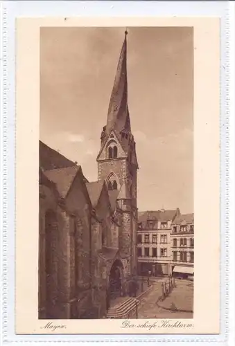 5440 MAYEN, Der schiefe Kirchturm, 30er Jahre