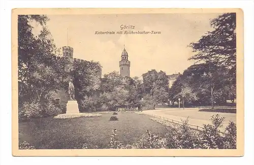 0-8900 GÖRLITZ, Kaisertrutz, Reichenbacher Turm, Feldpost 1971 nach Konstantinopel