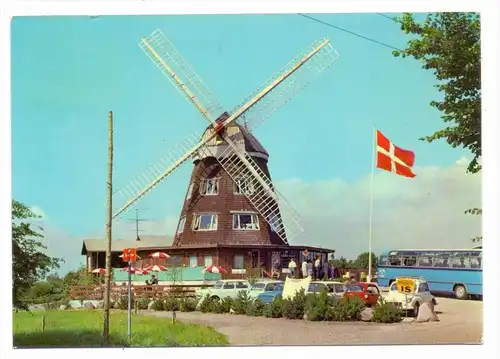 MÜHLE - WINDMÜHLE / Mill / Molen / Moulin - TAASINGE / DK, Restaurant Bregninge Molle