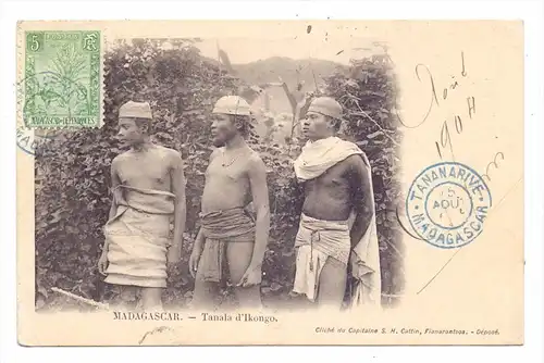 MADAGASKAR - Tanala d´Ikongo, Völkerkunde / ethnic, 1904