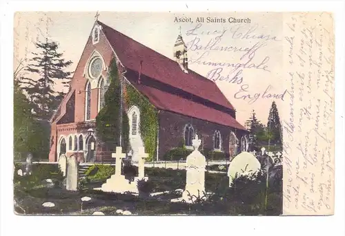 UK - ENGLAND - BERKSHIRE - ASCOT, All Saints Church, 1905