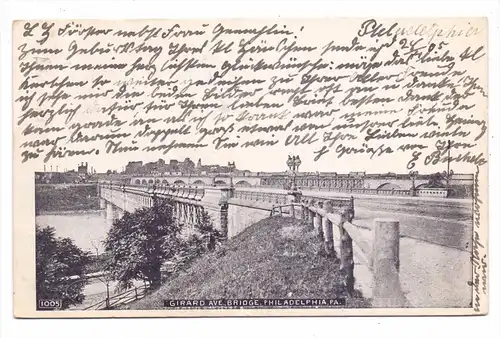 USA - PENNSYLVANIA - PHILADELPHIA, Girard Av. Bridge, 1905