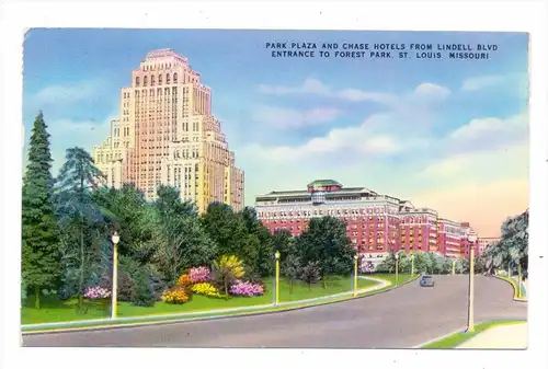 USA - MISSOURI - SAINT LOUIS, Park Plaza & Chase Hotel, 1955