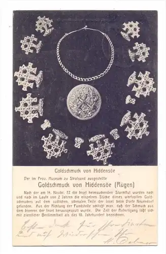 0-2365 HIDDENSEE, Goldschmuck von Hiddensee, Fundstücke, 10. Jahrhundert