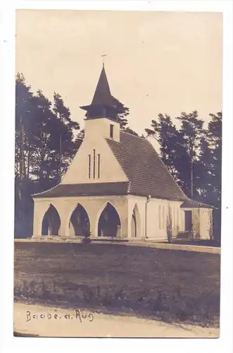 0-2334 BAABE / Rügen, Kirche, Photo-AK