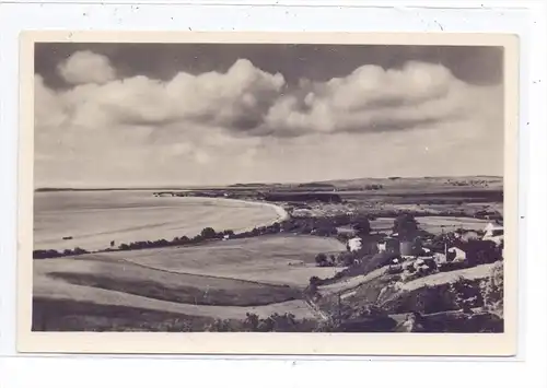 0-2345 GÖHREN / Rügen, Blick ins Mönchsguter Land, 1955