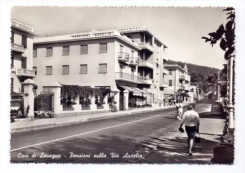I 16033 LAVAGNA, Via Aurelia, 1958