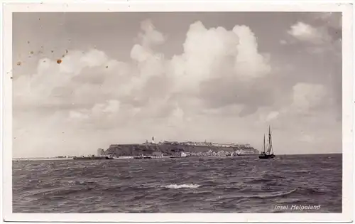 2192 HELGOLAND, Totalansicht, 1937