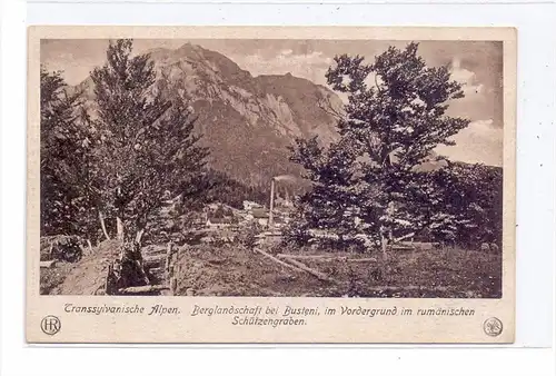 ROMANIA / RUMÄNIEN - BUSTENI, 1.Wletkrieg, Rümänische Schützengräben, Feld-Post-Karte